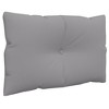 vidaXL Pallet Cushions 2 pcs Gray Fabric - 4 of 4