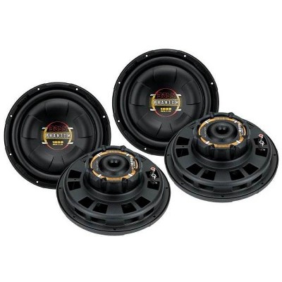 BOSS D10F 10" 3200W Car Slim/Flat Audio Subwoofers Subs Shallow Woofers