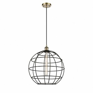 Lake Placid - 1 Light Cord Hung Pendant In Industrial Style-17.75 Inches Tall and 16 Inches Wide - 1 of 1