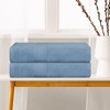 Unique Bargains Cotton Highly Absorbent Lightweight Quick Dry Bath Towels 2 Packs - 3 of 4
