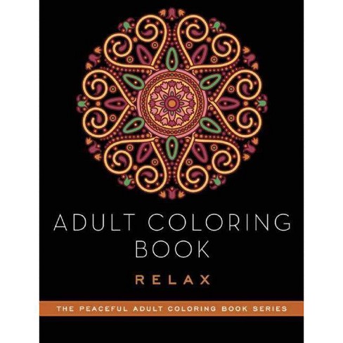 Color By Number Coloring Book For Relaxation: Large Print Relaxing Adult  Coloring Book For Strees Relief (Paperback)