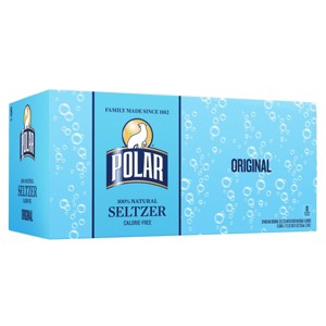 Polar Original Seltzer Water - 8pk/12 fl oz Cans - 1 of 3