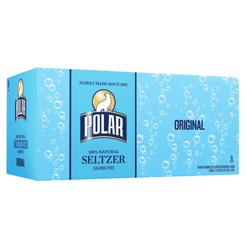 Polar Original Seltzer 3 pack of 8 count 