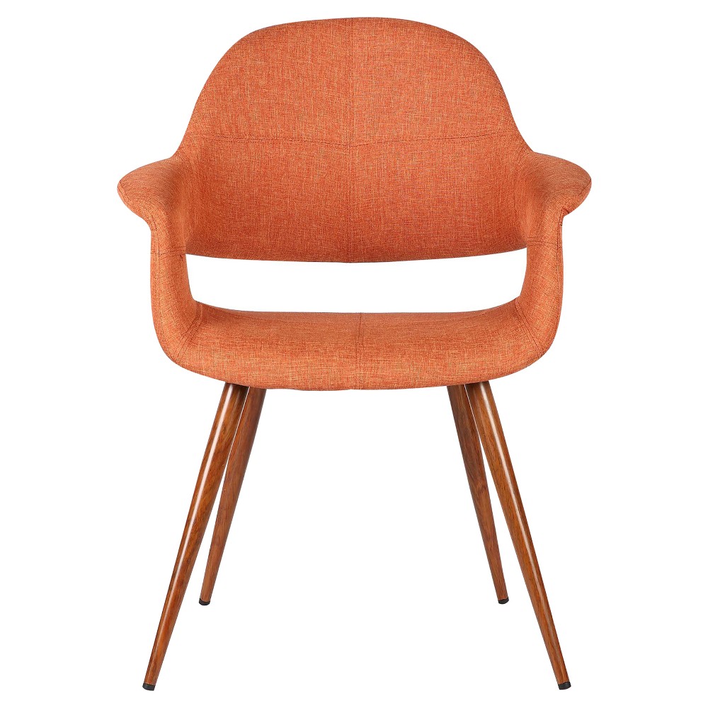 Photos - Chair Phoebe Mid - Century Dining  Pumpkin - Armen Living