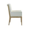Meridian Furniture,Gwendolyn Vegan Leather Dining Arm Chair - 4 of 4