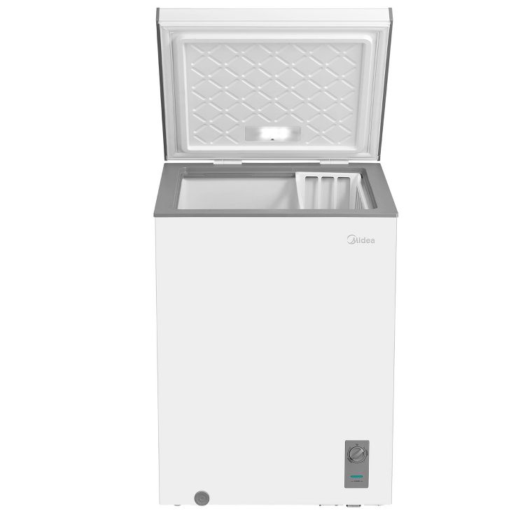 Midea 5.1 cu ft Chest Freezer White, 2 of 10
