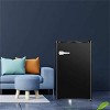 Kismile 2.3 Cu.Ft Upright Freezer, Energy Saving and Low Noise, 3 temperature settings (Black) - 3 of 4