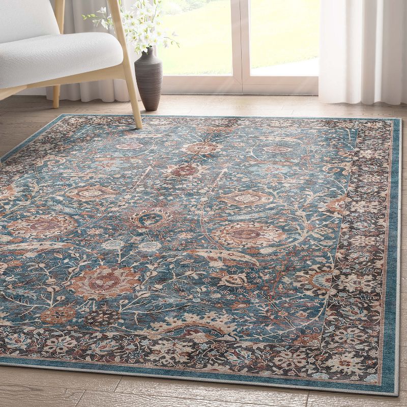 Well Woven Liana Persian Floral Area Rug, 3 of 8