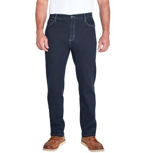 Liberty Blues by KingSize Men's Big & Tall Straight-Fit Stretch 5-Pocket Jeans - 1 of 4