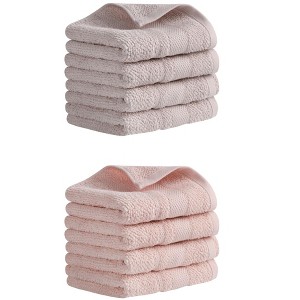 REGALWOVEN 100% Cotton Solid Soft Absorbent Bathroom Decorative Hand Towel 13" x 29" - 1 of 4