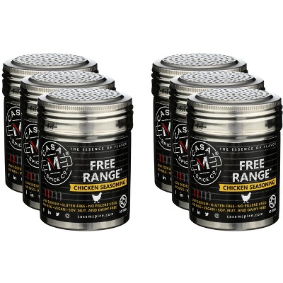 Casa M Spice Shaker Stainless Chicken Seasoning -  5.5 oz