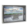 Stupell Industries Swing At The Beach Floating Frame Canvas Art - 2 of 4