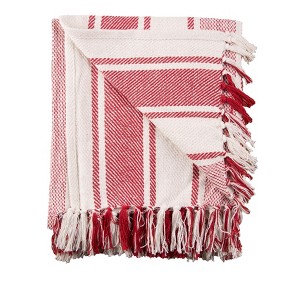 carol & frank 50" x 60" Channing Stripe Throw Collection - 1 of 4