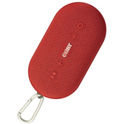 Coby Red Portable Bluetooth Speaker