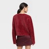 Women's Fuzzy Party Cardigan - A New Day™ - image 2 of 3