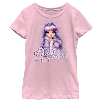 Girl's Rainbow High Violet Diva by Nature T-Shirt