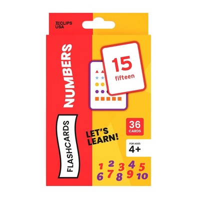 59110: Flash Cards, Numbers, 36 Cards (48 Packs)