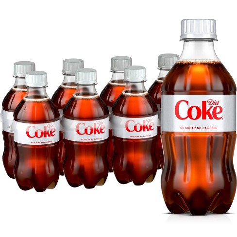 Coca-Cola Zero Sugar Glass Bottles, 8 fl oz, 6 Pack