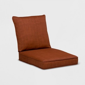 Madaga Outdoor Conversation/Deep Seating Cushion Set Red - Grand Basket