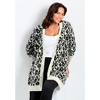Avenue Women's Plus Size Button Front Cozy Cardigan - 4 of 4