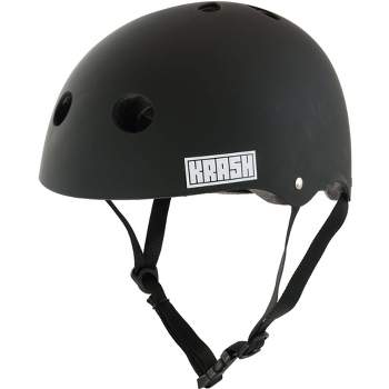 Krash Bluetooth Speaker Youth Bike Helmet - Black