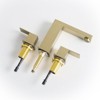 PAGED Bathroom Faucets for Sink 3 Hole, 8 Inch Widespread Bathroom Sink Faucet Bathroom Vanity Faucet with Hose - 4 of 4