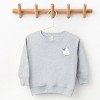 The Juniper Shop Boo Ghost Goose Toddler Sweatshirt - 2 of 4