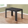 Monarch Specialties Dining Table 60Inch Rectangular Kitchen Dining Room Laminate White Contemporary Modern - 3 of 4