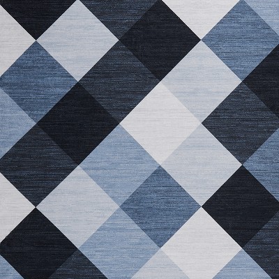 navy and white