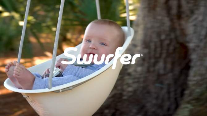 Flybar Swurfer Coconut Toddler Swing, 2 of 9, play video