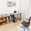 DOMETOUR  Computer Home Office Desk Work Storage Bag and Iron Hook - 2 of 4