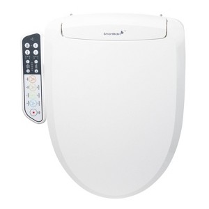 SB-110 Electric Bidet Toilet Seat For Elongated Toilets White - SmartBidet: Polypropylene, Heated, with Dryer Function - 1 of 4