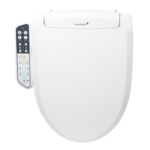 SB-110 Electric Bidet Toilet Seat For Elongated Toilets White - SmartBidet: Polypropylene, Heated, with Dryer Function - image 1 of 4