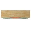 60" Floral Style TV Stand with Electric Fireplace TV Stand for TVs up to 65" , Cable Management - Festivo - 4 of 4