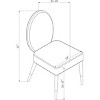 Set of 2 Jerett Dining Chair - Chic Home Design - image 2 of 4