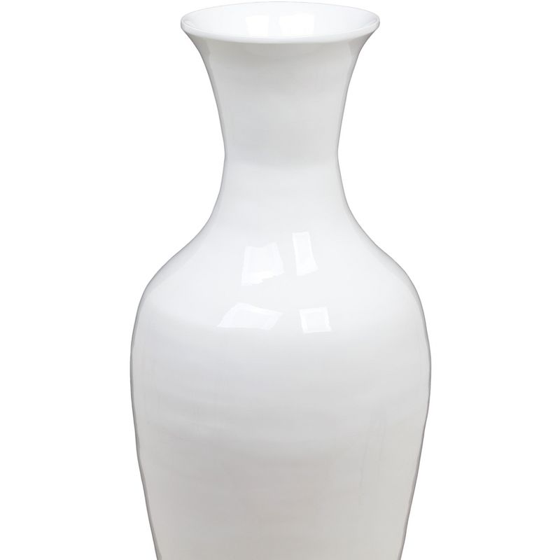 Uniquewise Tall Floor Vase, 37 Inch Bamboo Vase, Modern Vase for Dining, Living Room, Entryway, Large Flower Holder, Classic Floor Vase for Home Decor, 6 of 8