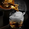 NutriChef Home Bar Whiskey Decanter - Wine & Whiskey Glass Decanter Aerator Set with Whiskey Glasses, Elegant Decanter Design - 3 of 3