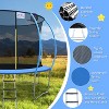 Racxily 10ft Foldable Trampoline for Adults with Handrail - 400lb Capacity Fitness Rebounder for Home Exercise & Cardio Workout - 4 of 4