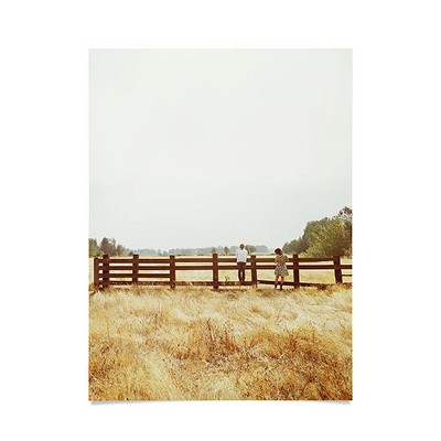 Kevin Russ Fence Standing 18" x 24" Poster - Society6