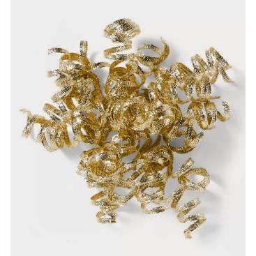 Fabric Curl Swirl Gold Metallic - Spritz™