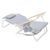 Sunnylife Luxe Beach Chair - The Resort Coastal Blue-Fabric Lounger, Cooler Bag - 4 of 4