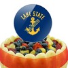 Lake Superior State University Lakers Acrylic Cake Topper Party Decoration for Wedding Anniversary Birthday Graduation - 4 of 4