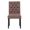 WestinTrends  Upholstered Button Tufted Dining Side Chair - 4 of 4