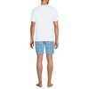 Lands' End Men's Knit Jersey Pajama Shorts Sleep Set - 2 of 3