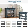Whisen Retro Console Table with Drawer and Two Sturdy Shelves - 4 of 4