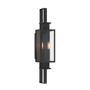 Savoy House Ascott 2 - Light Wall Light in  Matte Black - 1 of 4