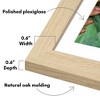 Americanflat 5 Pack of Picture Frames with Mat - Plexiglass Cover - 3 of 4