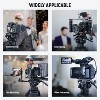 Boersma 74" Video Tripod with Fluid Head, QR Plate , Aluminum Heavy Duty Camera Tripod Professional for DSLR Cameras Camcorders, Max Load 17.6lb/8kg - 3 of 4