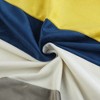 Unique Bargains Home Bedroom Indoor Outdoor Contrast Color Striped Velvet Throw Pillow Covers 2 Pcs - 3 of 4
