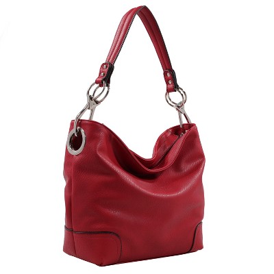 MKF Collection Emily Soft Vegan Leather Shoulder Hobo Bag by Mia K